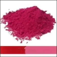 D'o le pigment avec lequel on obtient le rouge garance est-il issu ?