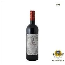 Le bordeaux tient son nom de la couleur due au vieillissement des vins du bordelais. Lequel de ces vins est un cru de Bordeaux ?