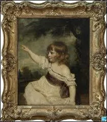 Quel peintre a reprsent un enfant de l'aristocratie britannique,  Francis George dit Master Hare  ?