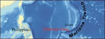 Le  Challenger Deep  est le plus profond point jamais enregistr dans les ocans. Quelle est la profondeur de cette fosse marine du Pacifique ?