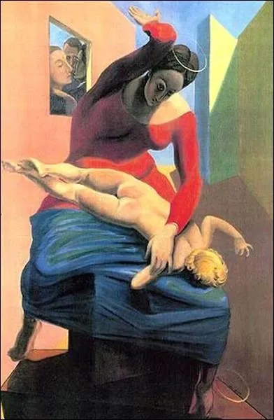 Qui a peint La vierge punissant Jsus ?
