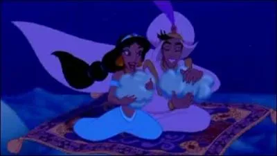  Ce rve bleu  est une chanson d'Aladin mais les paroles Ce rve bleu, aux mille nuits sont prononces par...