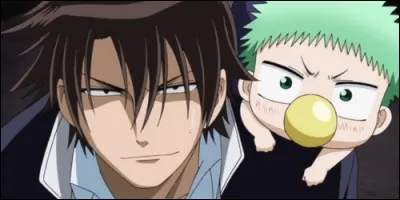 Dans "Beelzebub", de quoi hérite Tatsumi Oga ?