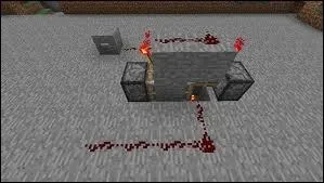 Comment s'appelle le circuit de Redstone qui permet de changer le bouton en levier ?