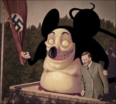 Walt Disney a cr plusieurs films d'animation parodiant Adolf Hitler, on y voit rgulirement l'un de ses plus fameux personnages, un anatid ...