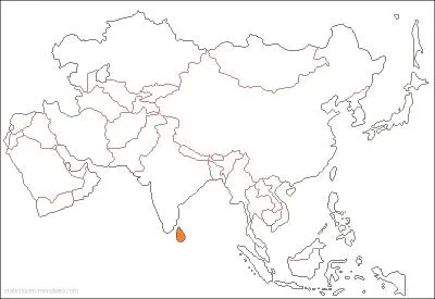 Comment s'appelle le pays en orange ?