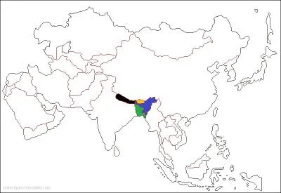Je me suis perdu pas loin du sommet du mont Everest, je suis donc au Npal mais ou est-il sur la carte ?