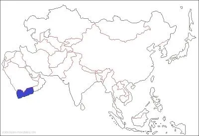 Comment s'appelle le pays en bleu ?