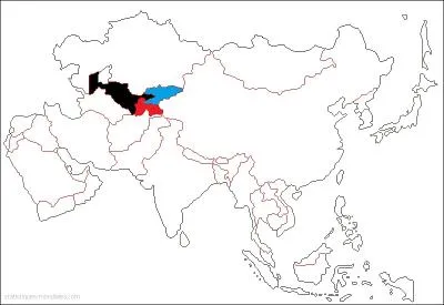 Ou se trouve le Tadjikistan ?
