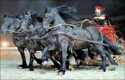 Quels sont les prnoms des quatre chevaux qui tiraient le char de Ben Hur ?