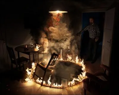 Quel nom porte cette oeuvre d'Erik Johansson ?