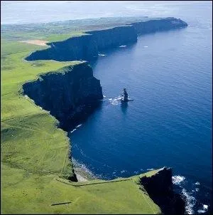 Quel est le nom de la mer qui se trouve entre l'Angleterre (Cornouailles) et le sud-est de l'Irlande ?