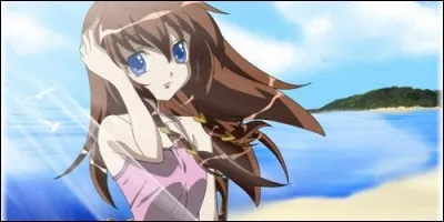 Dans "Uta-Kata", comment s'appelle la jeune fille que rencontre Ichika Tachibana, sortie d'un miroir ?