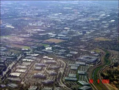 La Silicon Valley regroupe un grand nombre d'industries ...