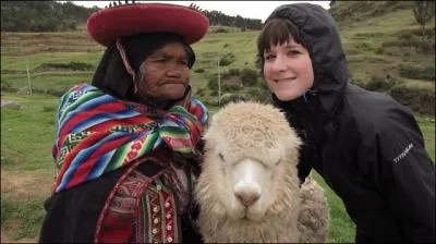 Dans les montagnes pruviennes, le temps n'est pas toujours clment, pour prendre une photo, il faut profiter d'une ...