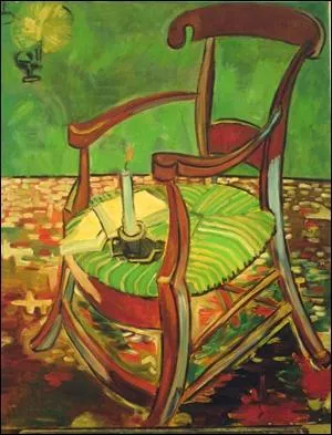 Cette toile reprsente le fauteuil :