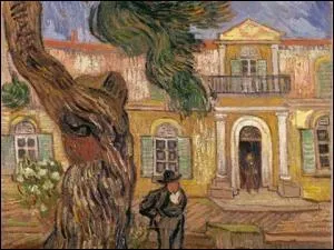 O a-t-il peint cet asile en 1889 ?