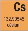 Quel est le numro atomique du Csium sachant que c'est un alcalin situ sur la 6me ligne du tableau priodique ?