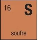 Quelle est la masse molaire du soufre ?