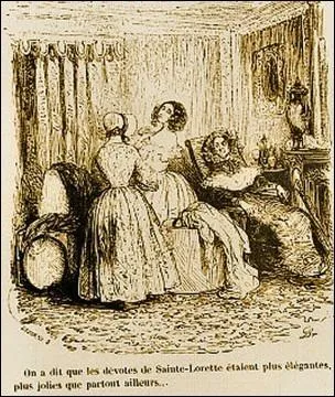 Mademoiselle Musette (... ) brusquement la rue de la harpe pour aller (... ) les hauteurs (... ) du quartier Bréda.