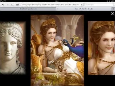 De qui H�ra est-elle la femme ?