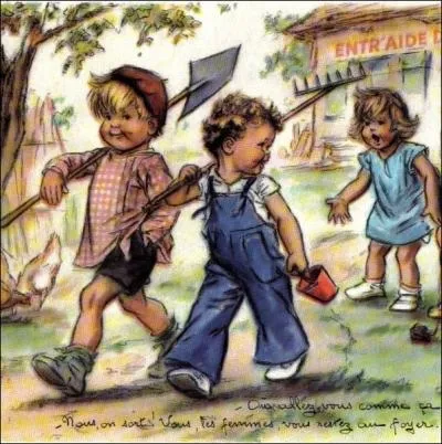 En novembre, ... ... du jardinier ne font pas mal au potager.