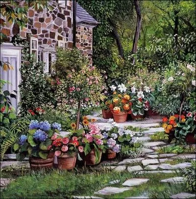 Mai sans ... . . rend le jardinier morose.