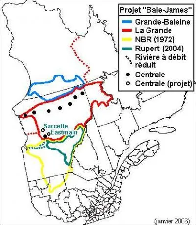 Il s'est vivement oppos au lancement des travaux de la Baie James?