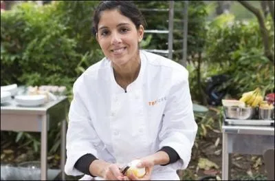 Elle se lance dans un apprentissage en cuisine alors qu'elle voulait devenir dcoratrice d'ameublement. Pourrais-tu me donner son nom ?