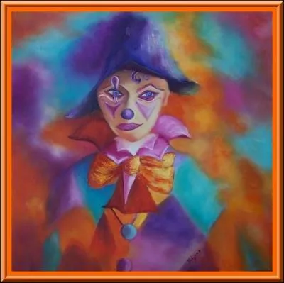 Quelles sont les deux couleurs du costume d'Arlequin dans la toile de Picasso  Paul en costume d'Arlequin  ?