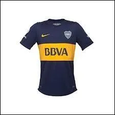 Et enfin avant de nous quitter, nous traversons l'Ocan Atlantique, vers l'Argentine. A quel club appartient ce maillot ?