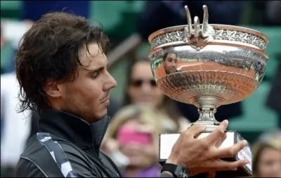 Combien de Roland Garros a-t-il remport ? (juillet 2013)