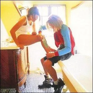 ''Et je fais ma prière / Pour casser ma colère / Ce qu'il me faudrait faire / Je pourrais bien / Demain tout foutre en l'air''