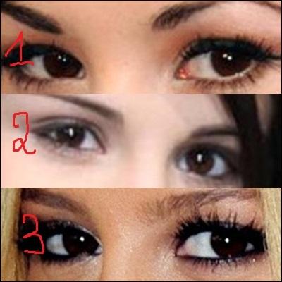 Quels sont les yeux de Selena Gomez ?