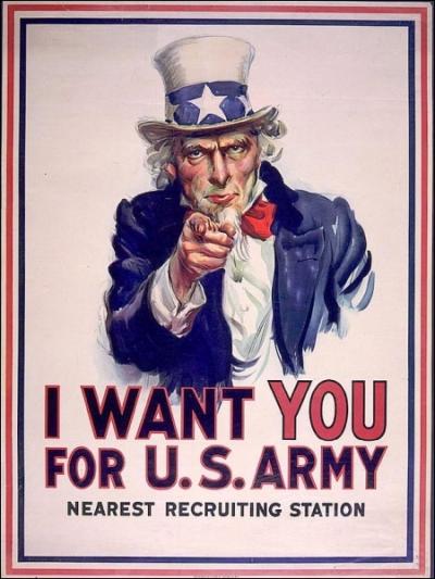  Uncle Sam  est un personnage emblmatique des USA mais saviez-vous qui a servi de modle ?