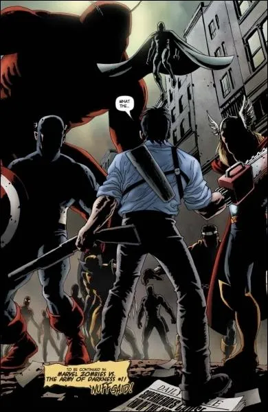 Quel personnage de film d'horreur en dcoud avec les Marvel Zombies dans le deuxime tome de cette saga alternative ?