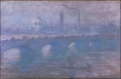 Qui a peint Matin de brume au pnt de Waterloo  Londres ?