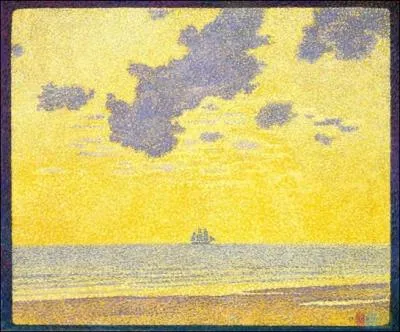 Qui a peint Gros nuages dans le fjord ?