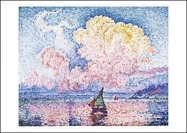 Qui a peint Nuage rose  Antibes ?