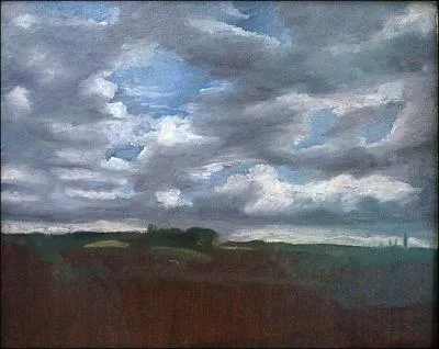 Qui a peint Paysage avec nuages ?