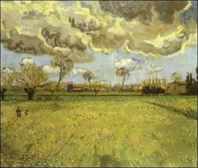 Qui a peint Paysage avec nuages ?