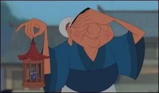 Comment la grand-mre de Mulan confirme-t-elle que le criquet est un criquet  porte-bonheur  ?