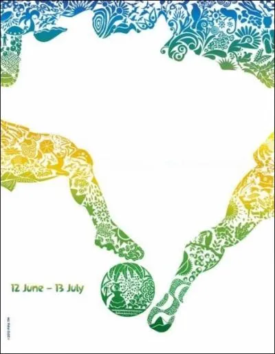 De quelle affiche est tire cette coupe du monde ?