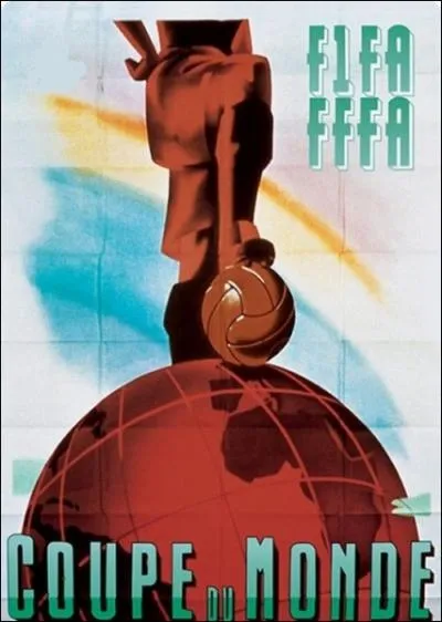 Une coupe du monde agrable d'une autre poque avec les Indes nerlandaises (aujourd'hui : L'Indonsie)