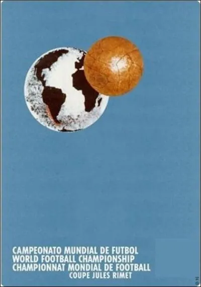 De quelle coupe du monde est tire cette belle affiche visionnaire ?