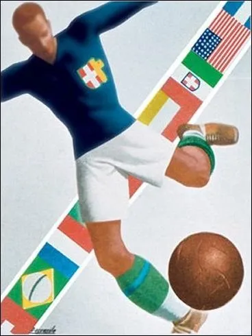 Une ancienne coupe du monde marque par la monte des dictatures en Europe .