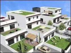 Comment s'appelle ce genre de toit, qui peut voquer certains jardins mditerranens ?