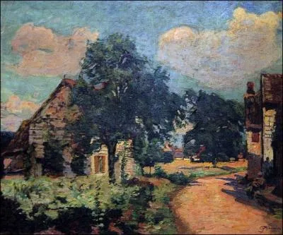 Qui a peint Effet de soleil ?