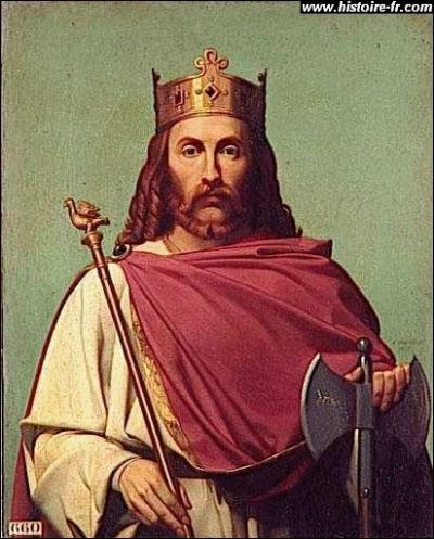 Qui tait le premier mrovingien  entrer dans l'histoire en tant roi de France salien ?