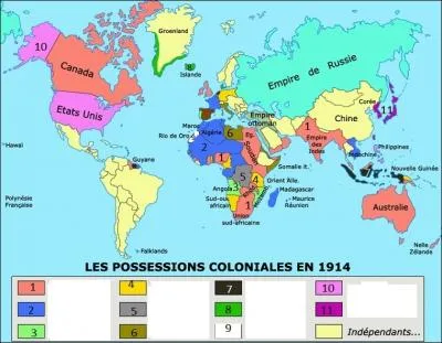 La possession N9 (au sud du Maroc) appartenait 